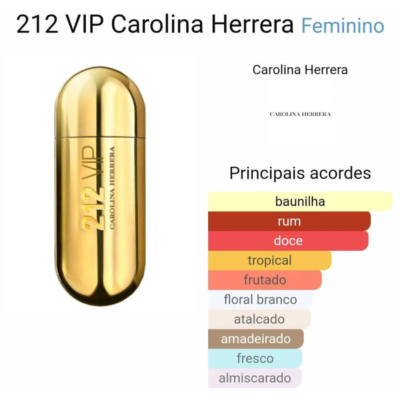Carolina Herrera - 212 Vip Woman 80ml Original