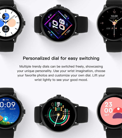 Peje ZW08 A Prova D'água Amoled Pulseira Extra