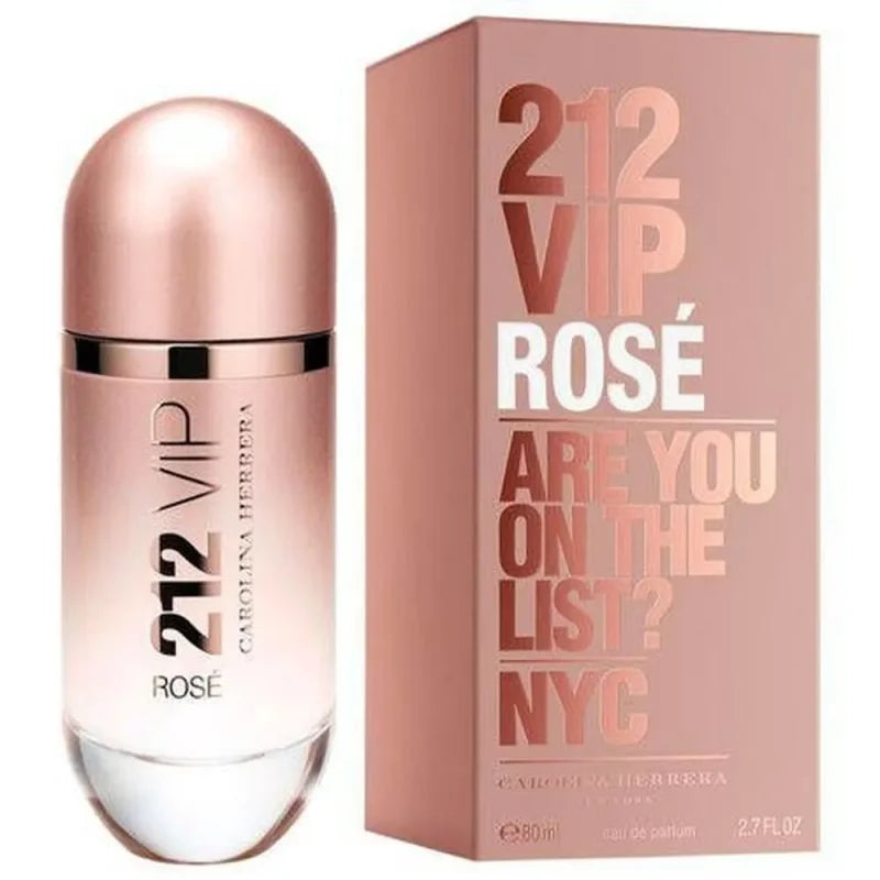 Carolina Herrera - 212 VIP Rosé 80ml - Feminino Original