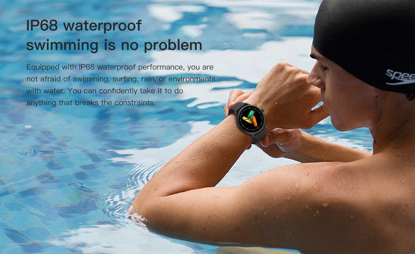 Peje ZW08 A Prova D'água Amoled Pulseira Extra