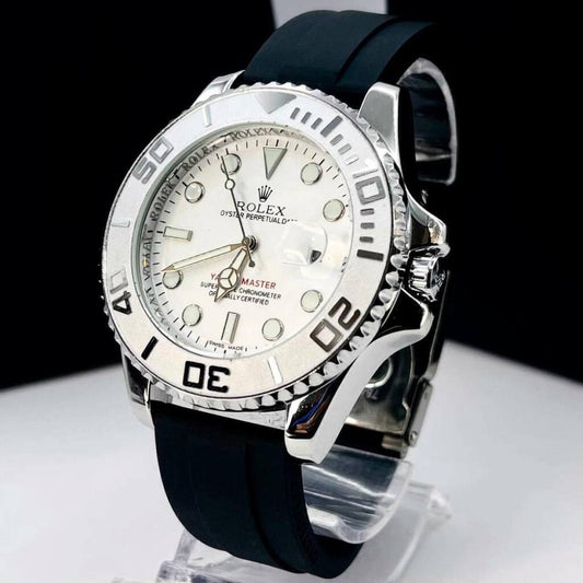 Rolex Yatch Master - Pulseira de Borracha