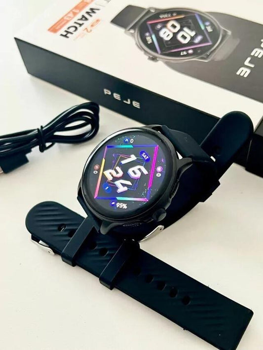 Peje ZW08 A Prova D'água Amoled Pulseira Extra