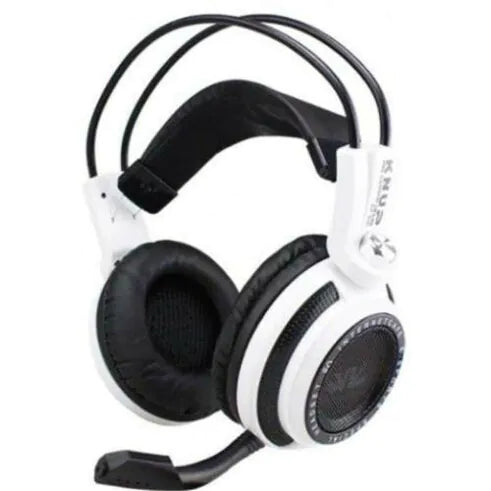 Fone De Ouvido Headset Gamer Com Microfone Branco Knup - KP-400